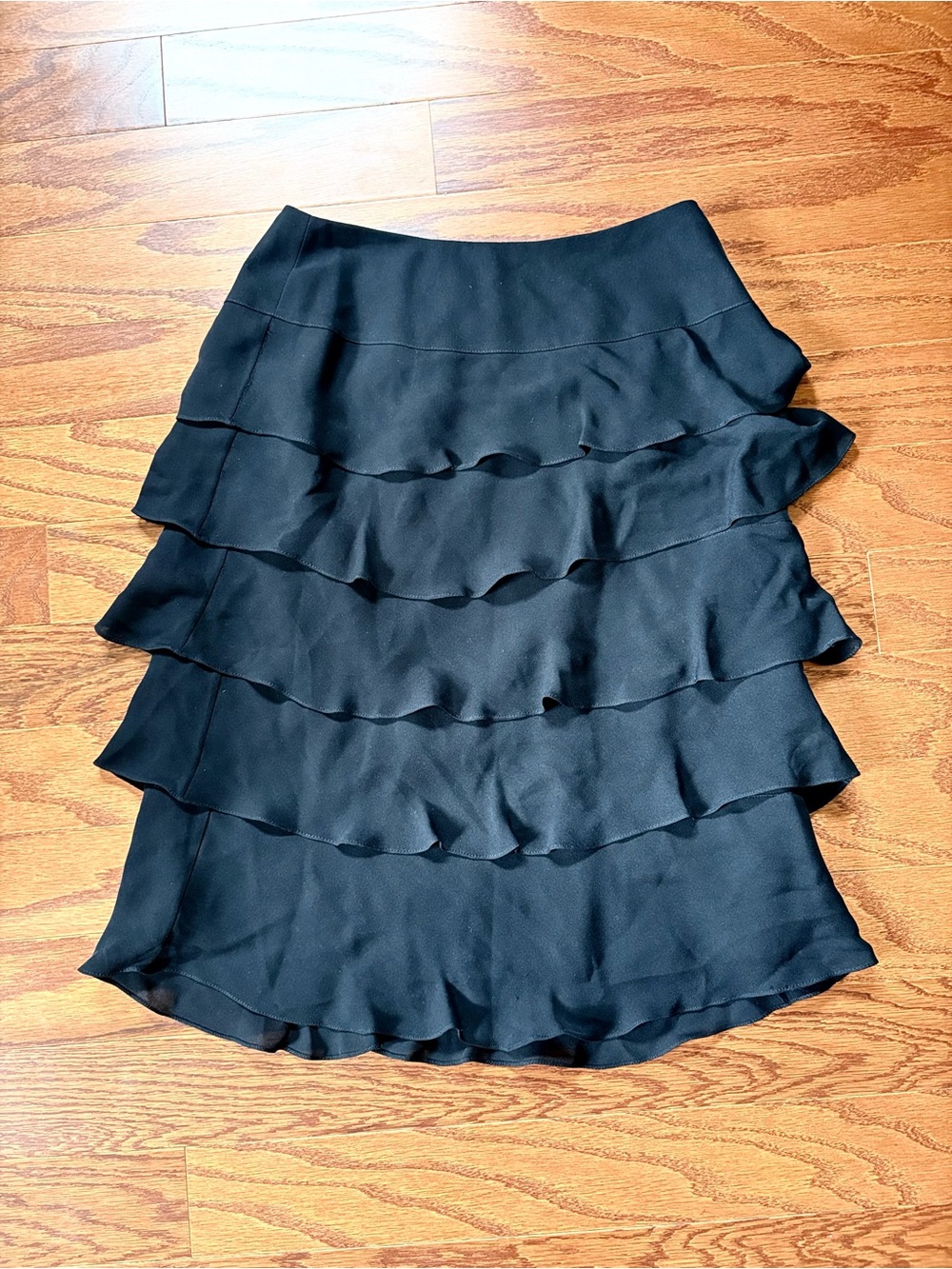 Rickie Freeman for Teri Jon Vintage Silk Skirt